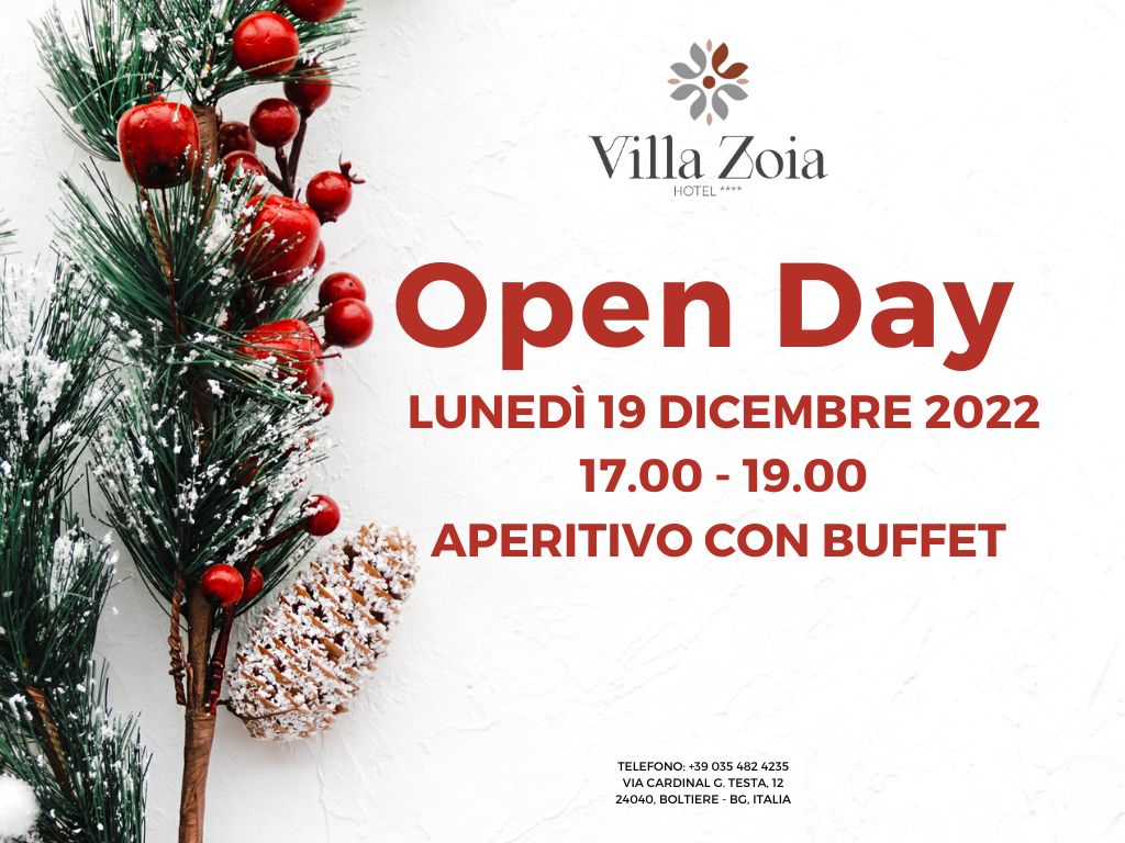 Hotel Villa Zoia Open Day